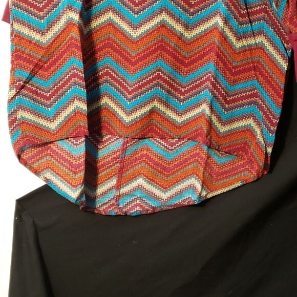 Red Camel striped blouse Tapered very PRETTY - Picture 5 of 5